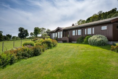 Auchnacraig Lodge is set in a pretty garden with outstanding views