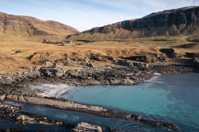 Beautiful wee beaches hidden along this stretch of coastline