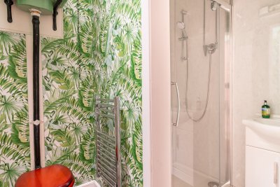 Plant life bathroom in the Bothy