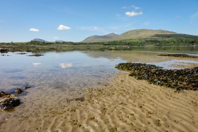 Beautiful scenery surrounds the cottage