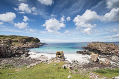 Fank beach is a short walk away