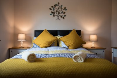 Quality bed linen and towels provided