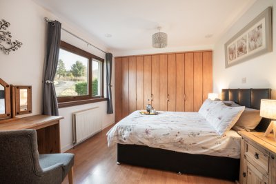 The main double bedroom at Brackens