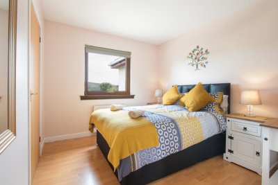 Second double bedroom at Brackens