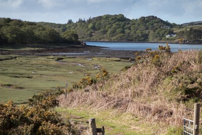 Easy access to the coast at Loch Cuin 