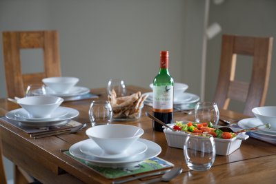 Enjoy a relaxing breakfast before heading out for the day