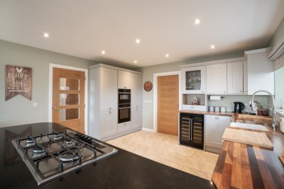 Everything you need for self-catering in this superb kitchen