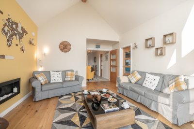 Comfortable seating and homely touches