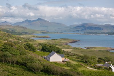Caber Feidh with Ben More in the distance