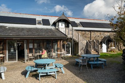 The great wee cafe next door to the Cart Studio