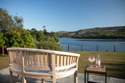 Enjoy a drink and a seat with a view