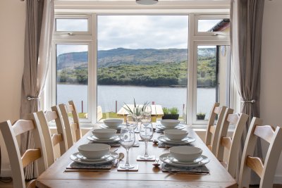 Dining table with a view!