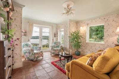 Open the doors and bring the garden and sea views in