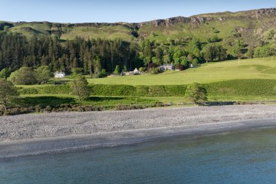 Finish your day with a walk along the coastline before heading up to the house