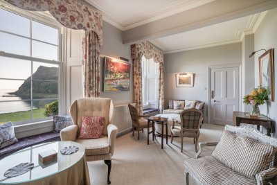 The sea views will steal the show here