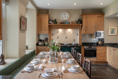 Plan a day of adventure with a relaxed meal in the breakfasting kitchen