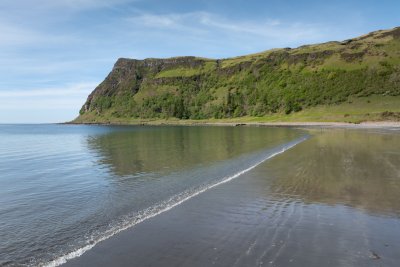 Beautiful beach below Carsaig Cottage West