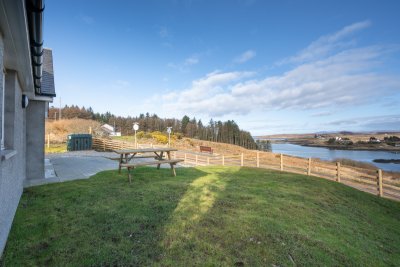 Stunning sea views from the cottage's elevated position