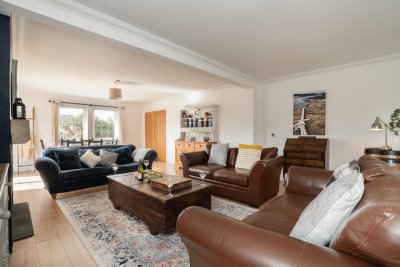 Plenty of room for everyone to sit back and relax here