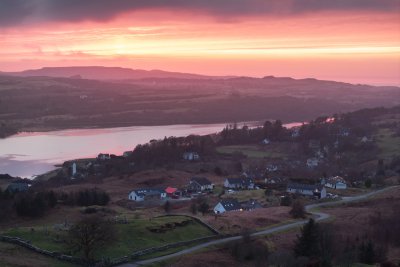 Looking over Dervaig and Cill Bheag