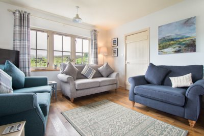 Seating area on the ground floor 