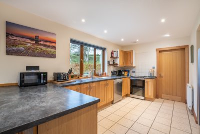 Another view of the dining kitchen in Corrieyairack