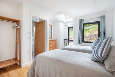 Twin bedroom at Craig Beag