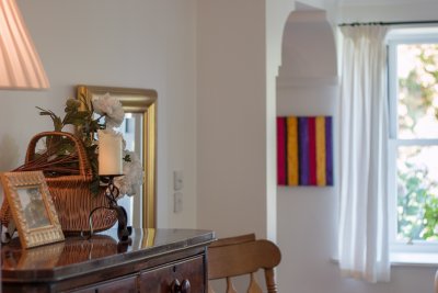 Attention to detail with antique furniture and quality furnishings