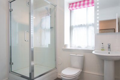 Shower room on the ground floor