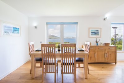 Dining area for guests