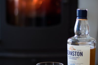 Whisky by the wood stove