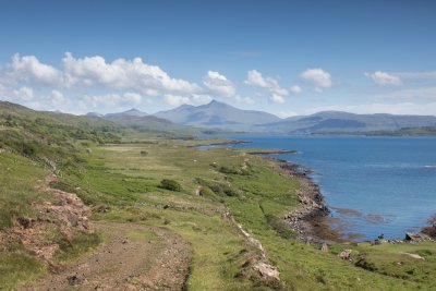 Track down to Port Rannich