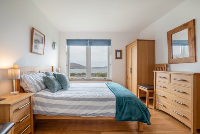 Double bedroom with great views