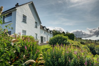 Pretty gardens surround Cuin View, making for a peaceful retreat