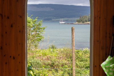 Stunning views as you make your way to the private entrance of Daisy Cottage