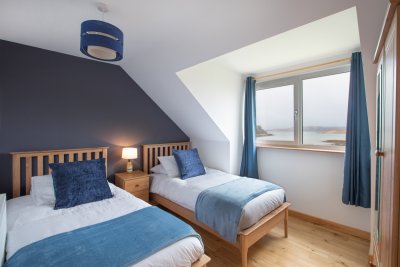 Second of the two twin bedrooms on the first floor