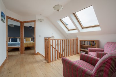 Enjoy the reading nook or a stargaze at night