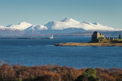 Winter and the views across the bay