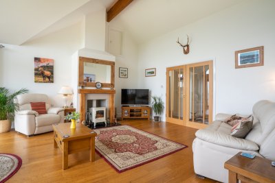 Home from home feel with wooden flooring and quality furnishings