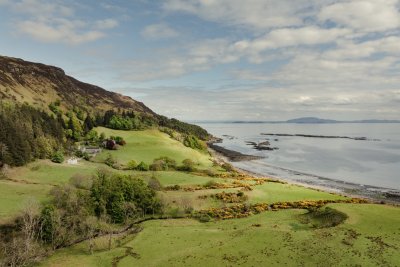 An incredible setting on the Carsaig Estate