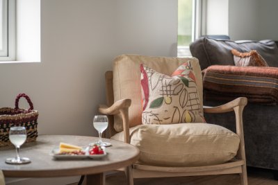 The perfect spot to enjoy a good book or cast your gaze out to sea