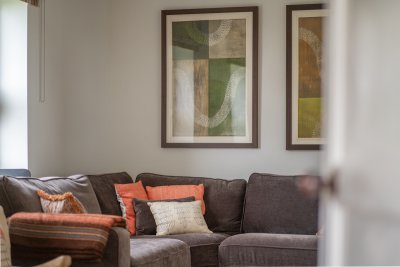 The cottage is comfortably furnished so you can truly relax