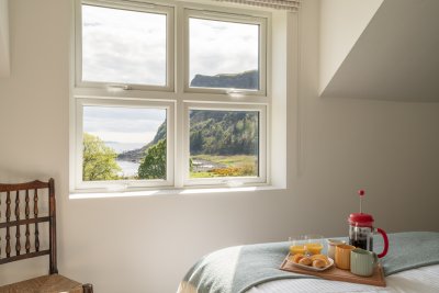 Soak up the sea views from the moment you wake