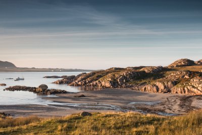 Spectacular scenery at Fionnphort beach, only a short walk from the cottage