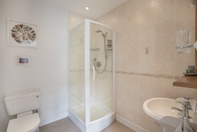 The en-suite shower room to the master bedroom