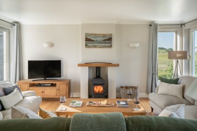 Cosy up beside the wood burning stove