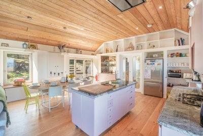 The open-plan layout makes for a sociable experience for all the family