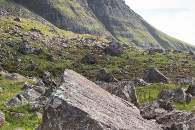 Cliffs at Gribun - a ten minute drive from the house