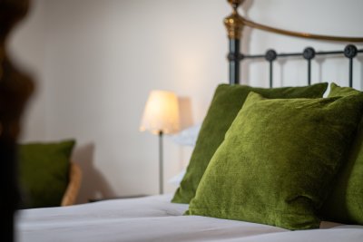 Soft furnishings create a home from home feel
