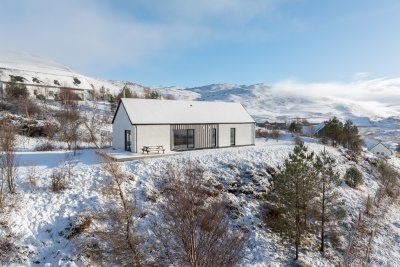 Heather Brae makes a lovely location for a winter break - well insulated with wood burning stove